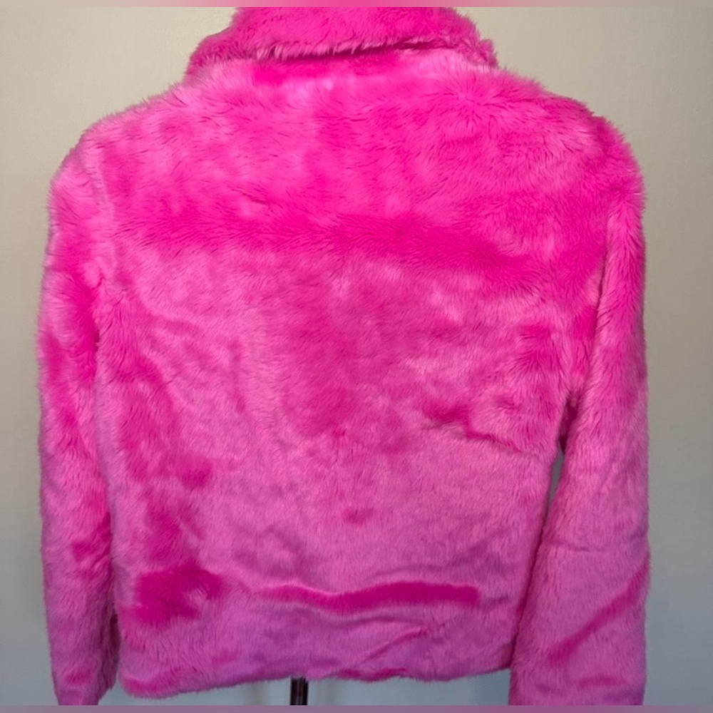 Juicy Couture Vibrant Pink Teddy Jacket - Picture 3 of 5